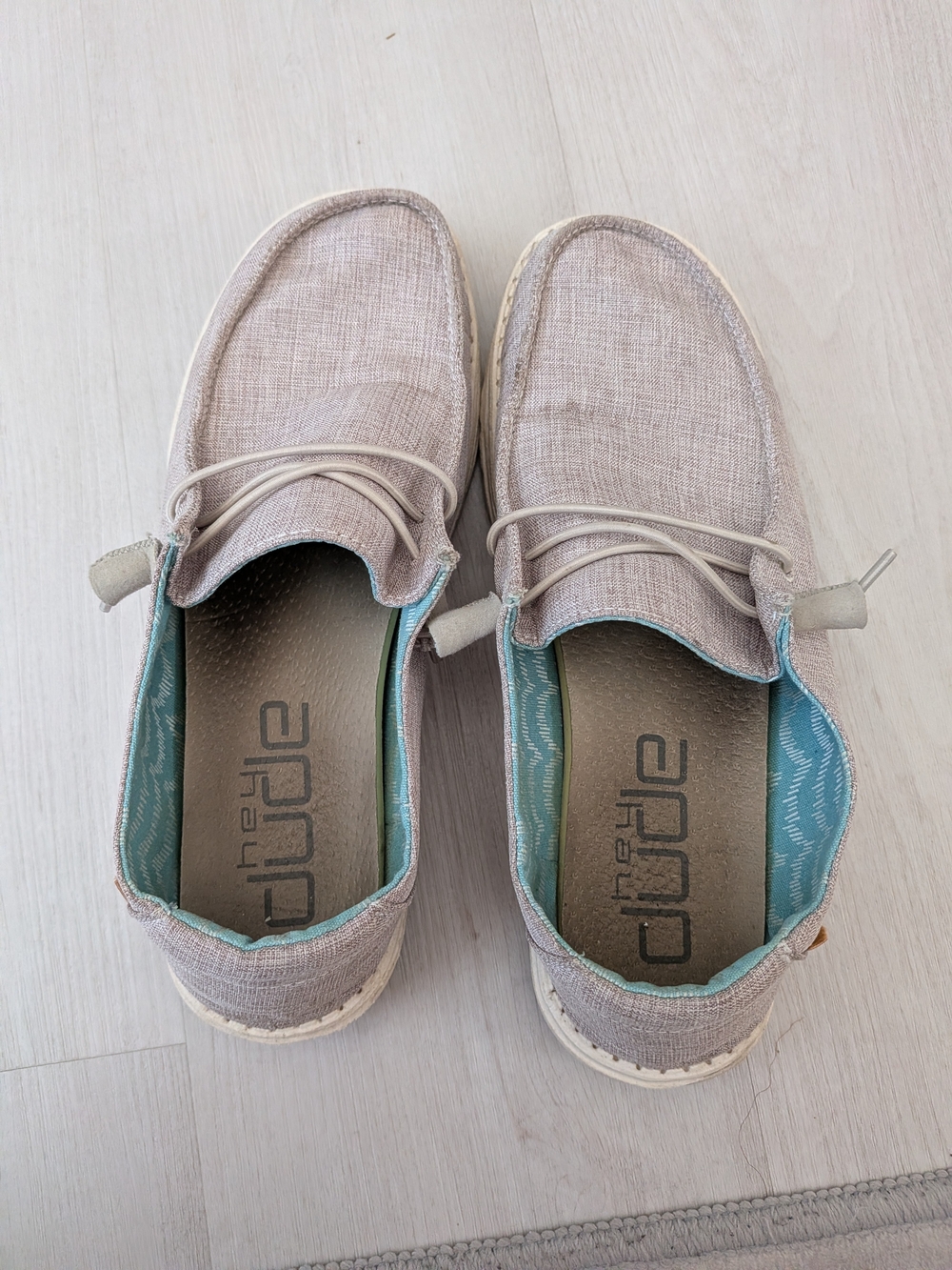 Hey Dude Casual Slip-On Shoes in Pink & Blue